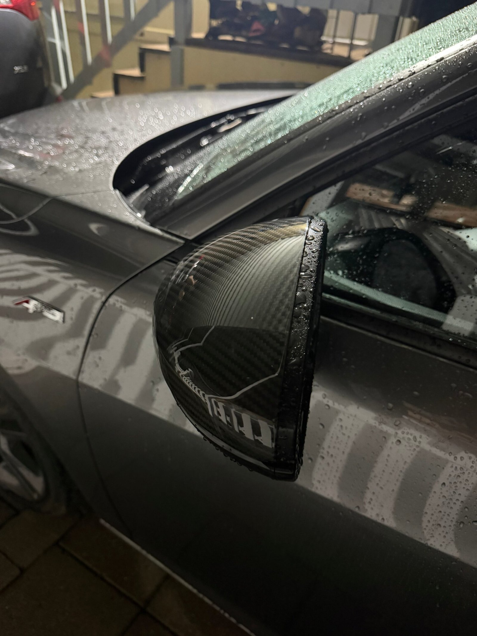 Carbon Fiber Side mirror Cap Cover - Acura Integra A-Spec Type S DE4 DE5 2022-2026 - Image 8
