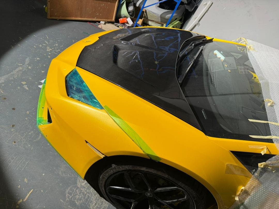 1016 Style Prepreg Carbon FIber Hood - Lamborghini Huracan / Tecnica
