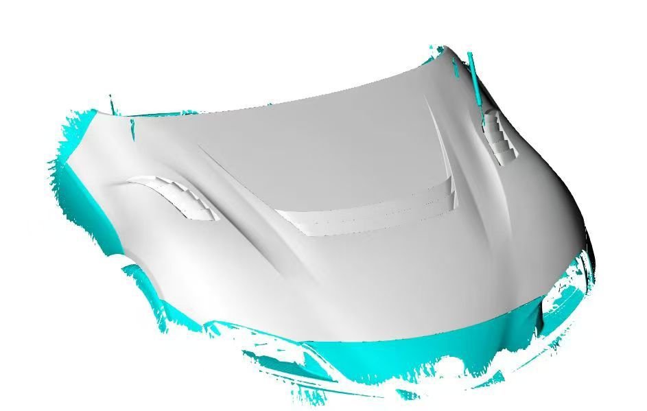 Carbon Fiber TCI Front engine Vented hood Bonnet - Toyota Supra MK5