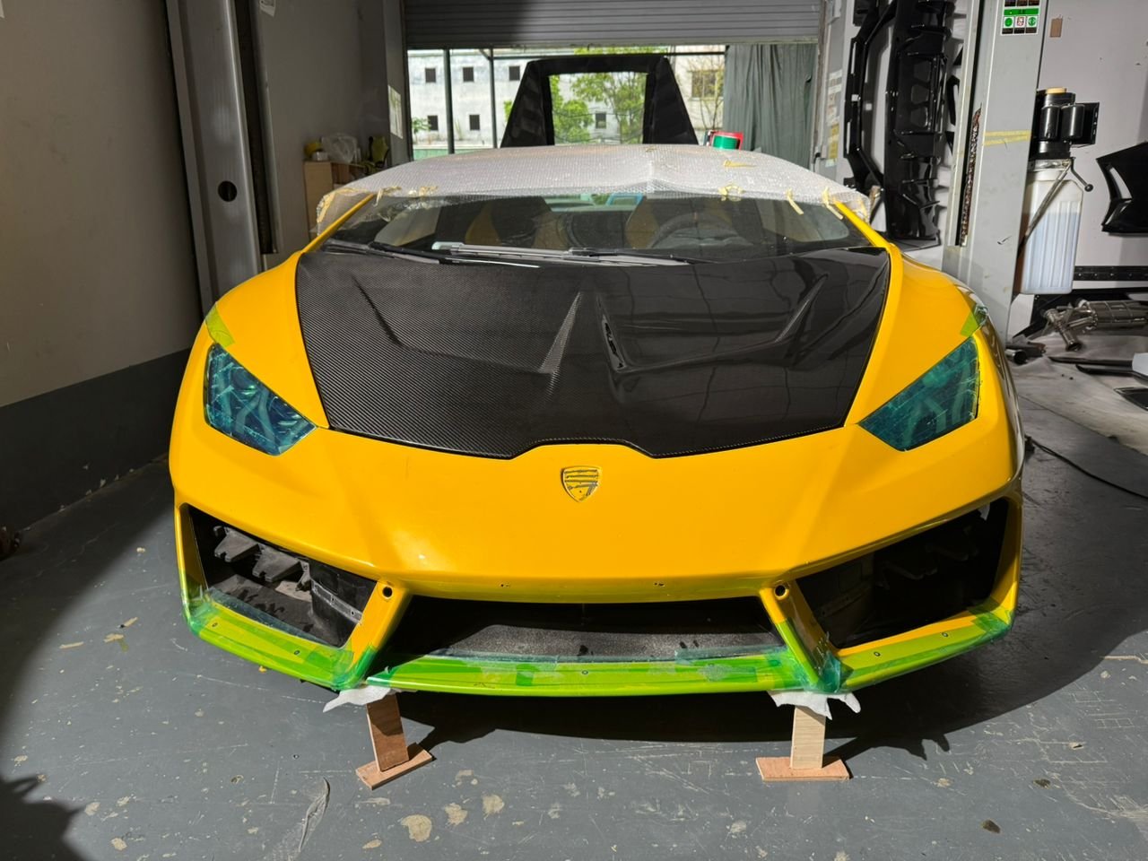 1016 Style Prepreg Carbon FIber Hood - Lamborghini Huracan / Tecnica