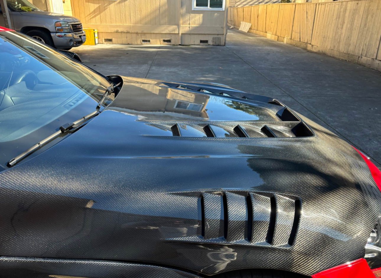 Carbon Fiber vented VRS Style Hood - Toyota Supra A90/A91
