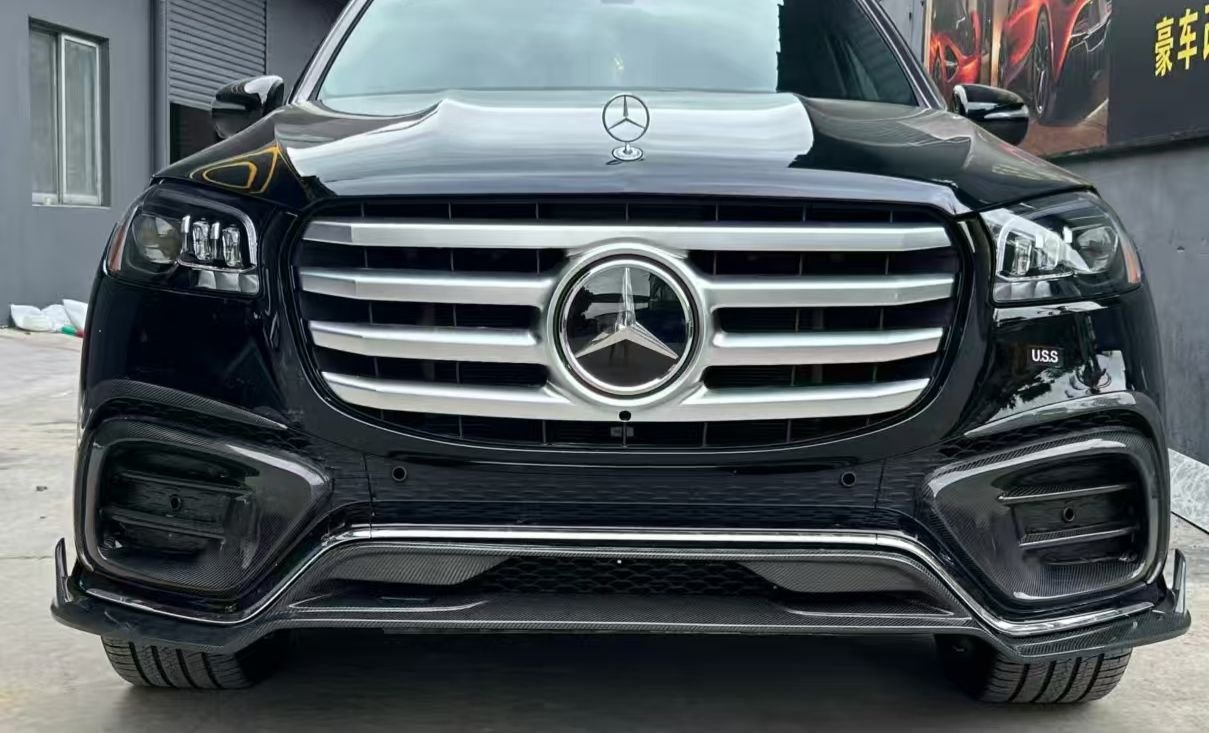 Carbon Fiber BRB Style Front lip - Mercedes Benz GLS X166
