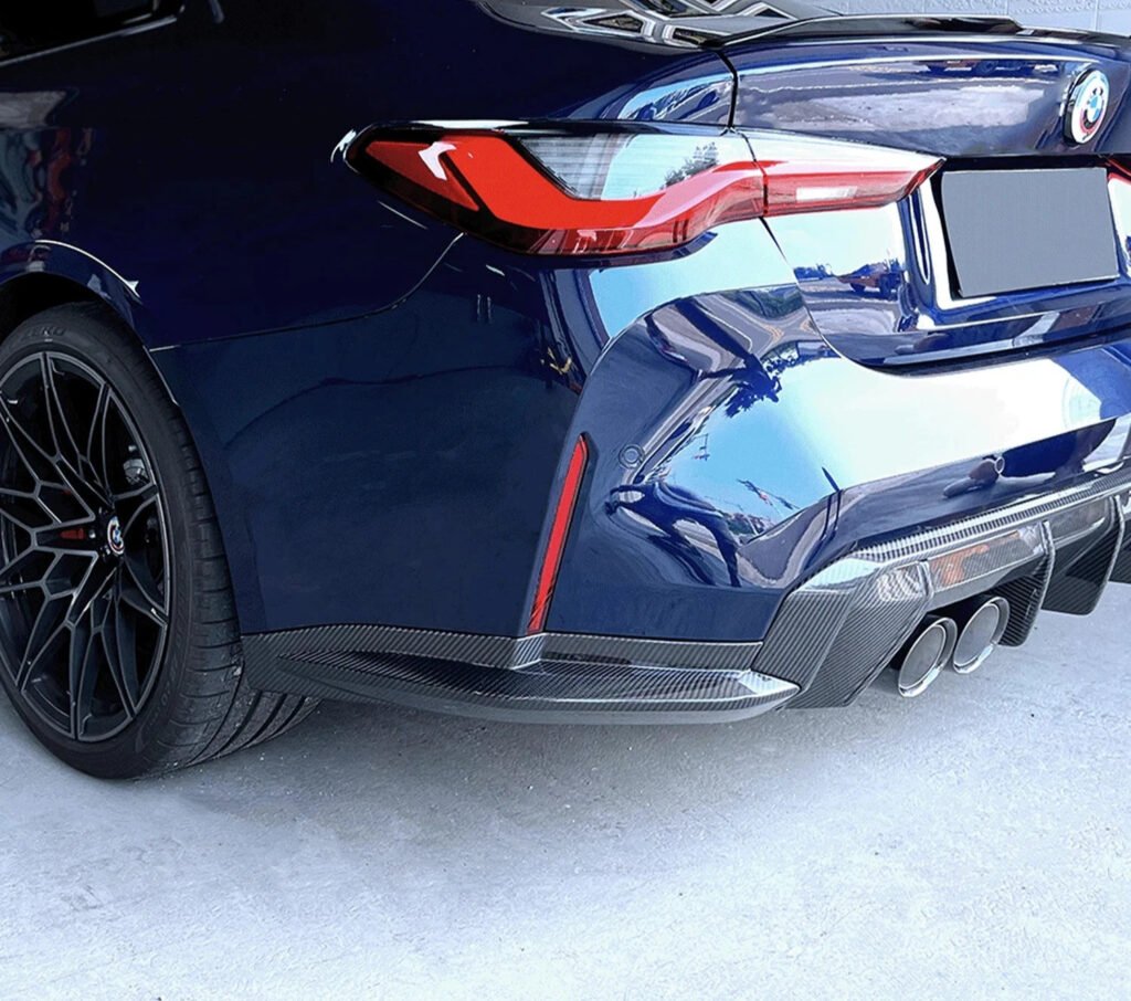OEM Style Carbon Fiber Rear Corner Canard - BMW G80 M3 / G82 M4