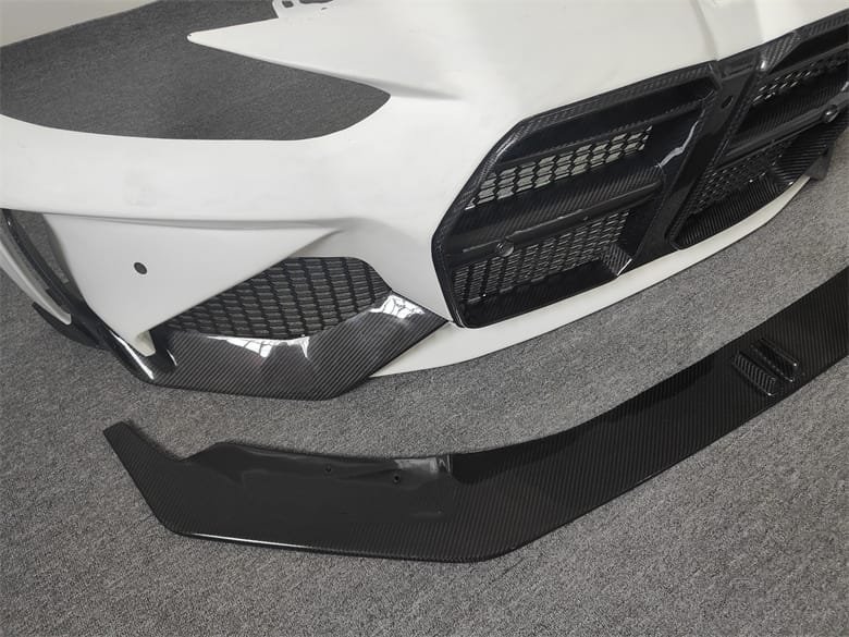 Carbon Fiber AD Style Front Bumper W/ Front Lip - BMW G80 M3/G82/G83 M4