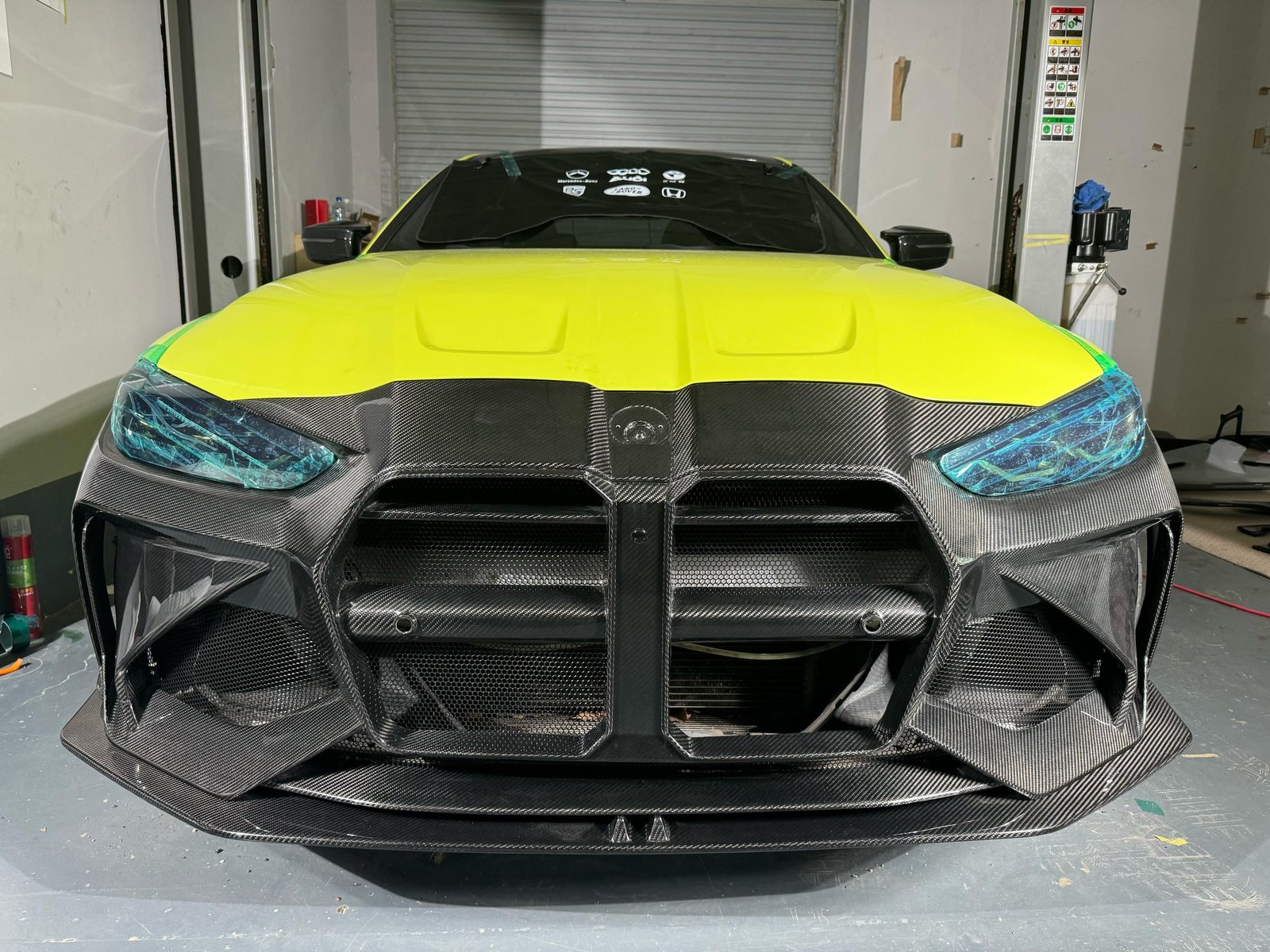 Carbon Fiber AD Style Front Bumper W/ Front Lip - BMW G80 M3/G82/G83 M4