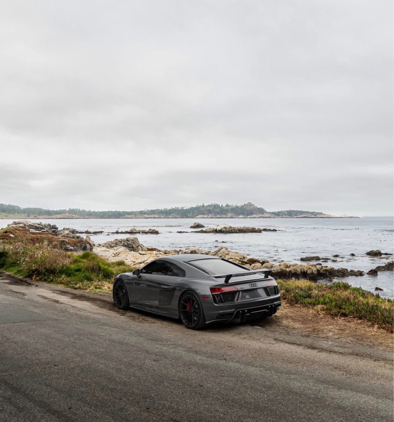 Carbon Fiber V-Style Rear Diffuser - Audi R8 - product detail 7