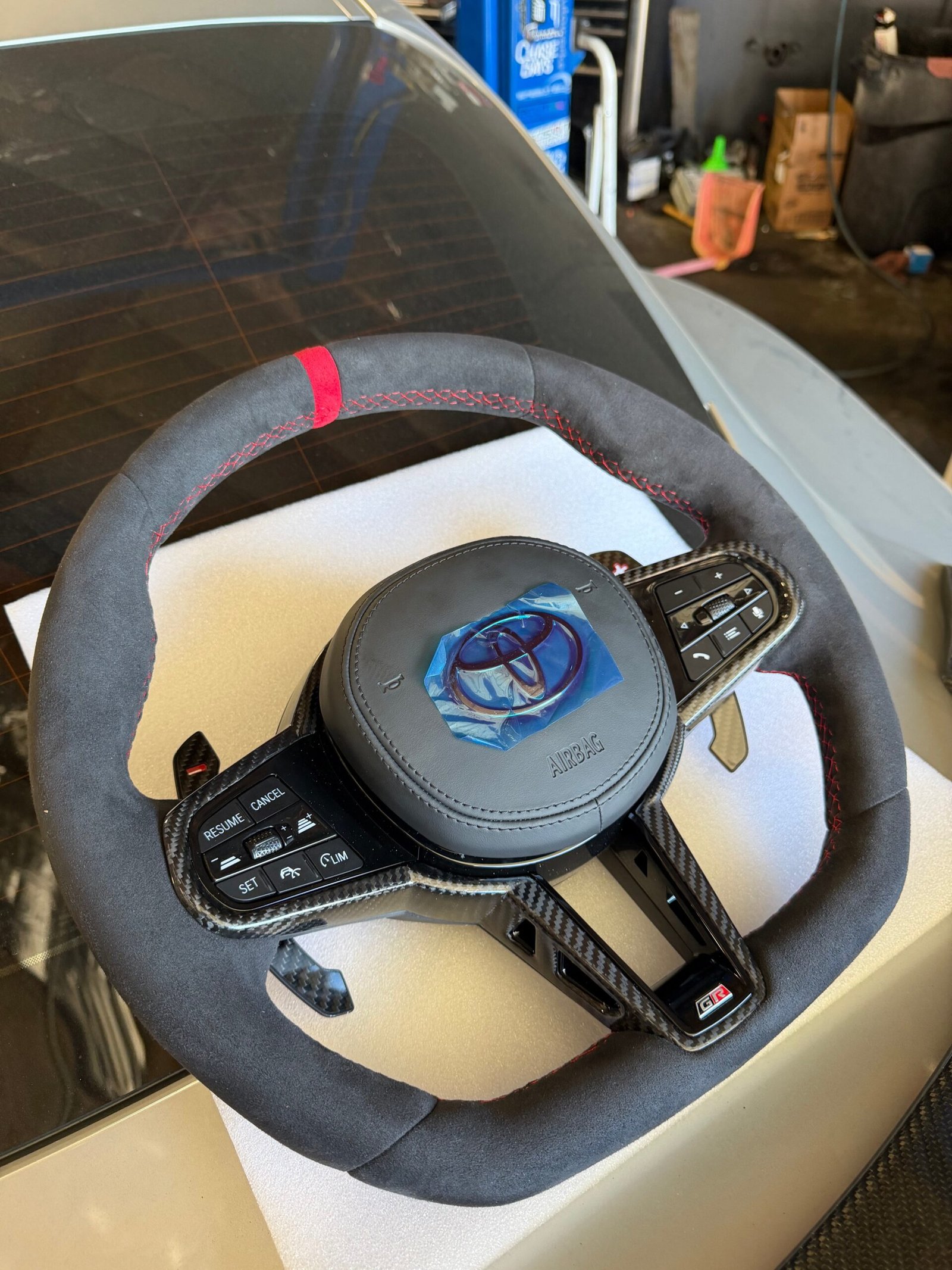 MK5 Toyota Supra A90 A91 - G8X Style Custom Steering Wheel Replacement Conversion Upgrade - 图片 11