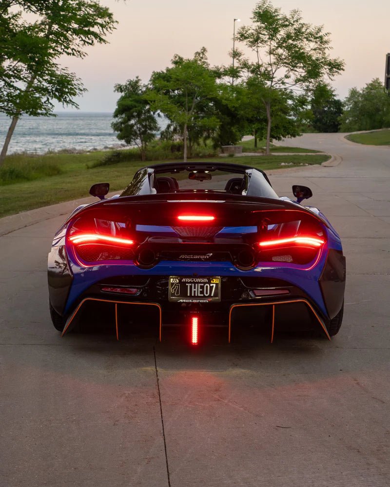 Carbon Fiber Rear Diffuser w/ LED - Mclaren 720s 2017-2022