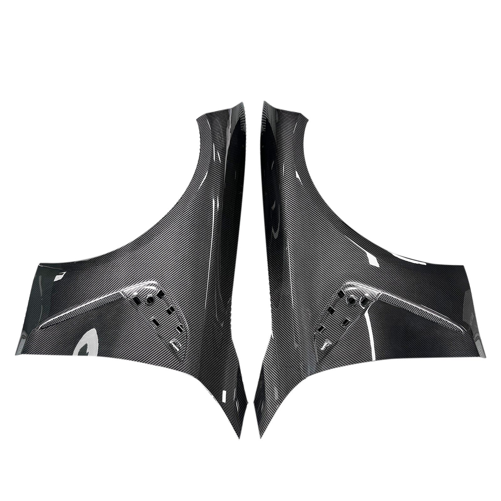 OEM+ w/ vent Front Carbon Fiber Fenders - BMW G80 M3