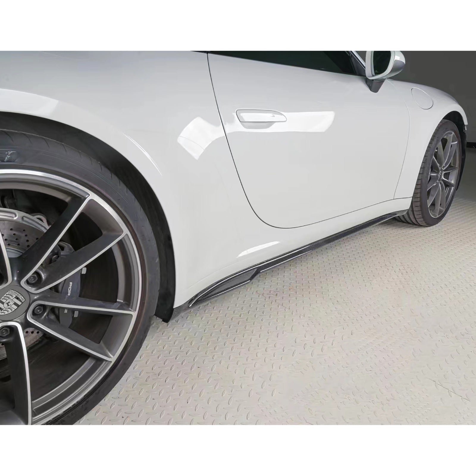 Carbon Fiber Side skirts- Porsche 911 992 Carrera 4 S 4S Coupe