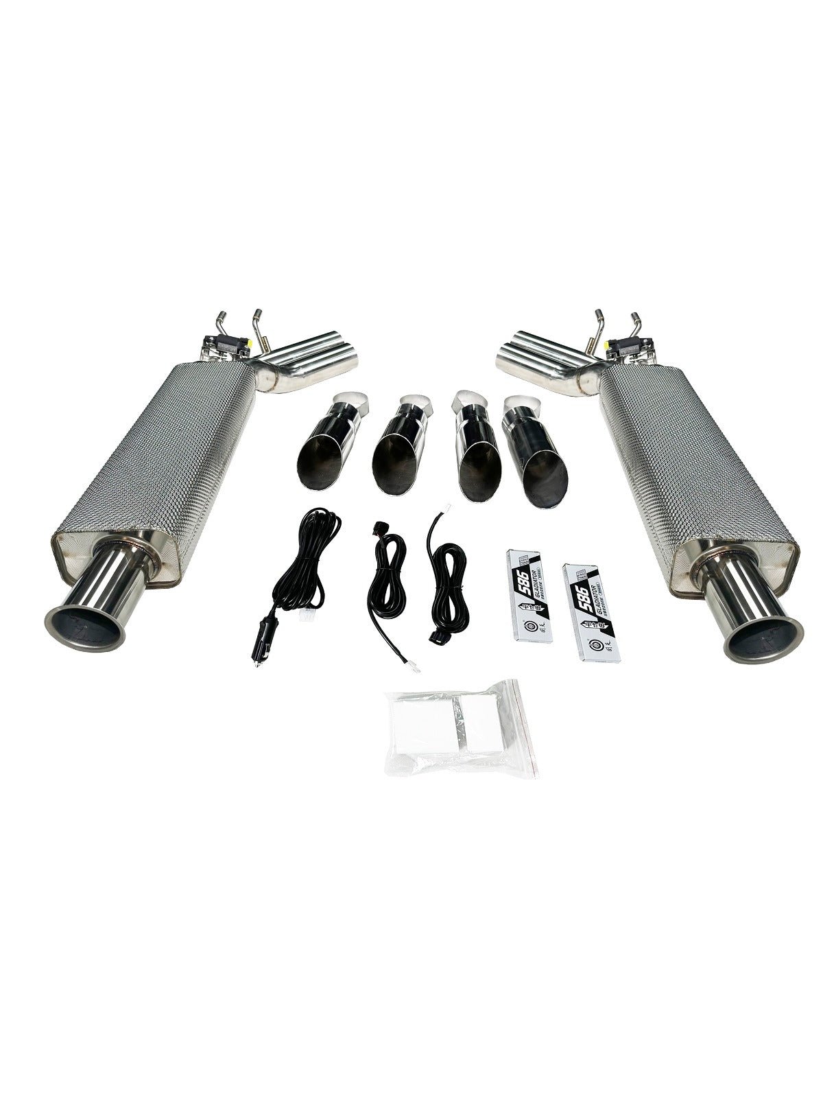 Valved Muffled Axle back Exhaust System - Mercedes Benz G500 G63 W464 18-24