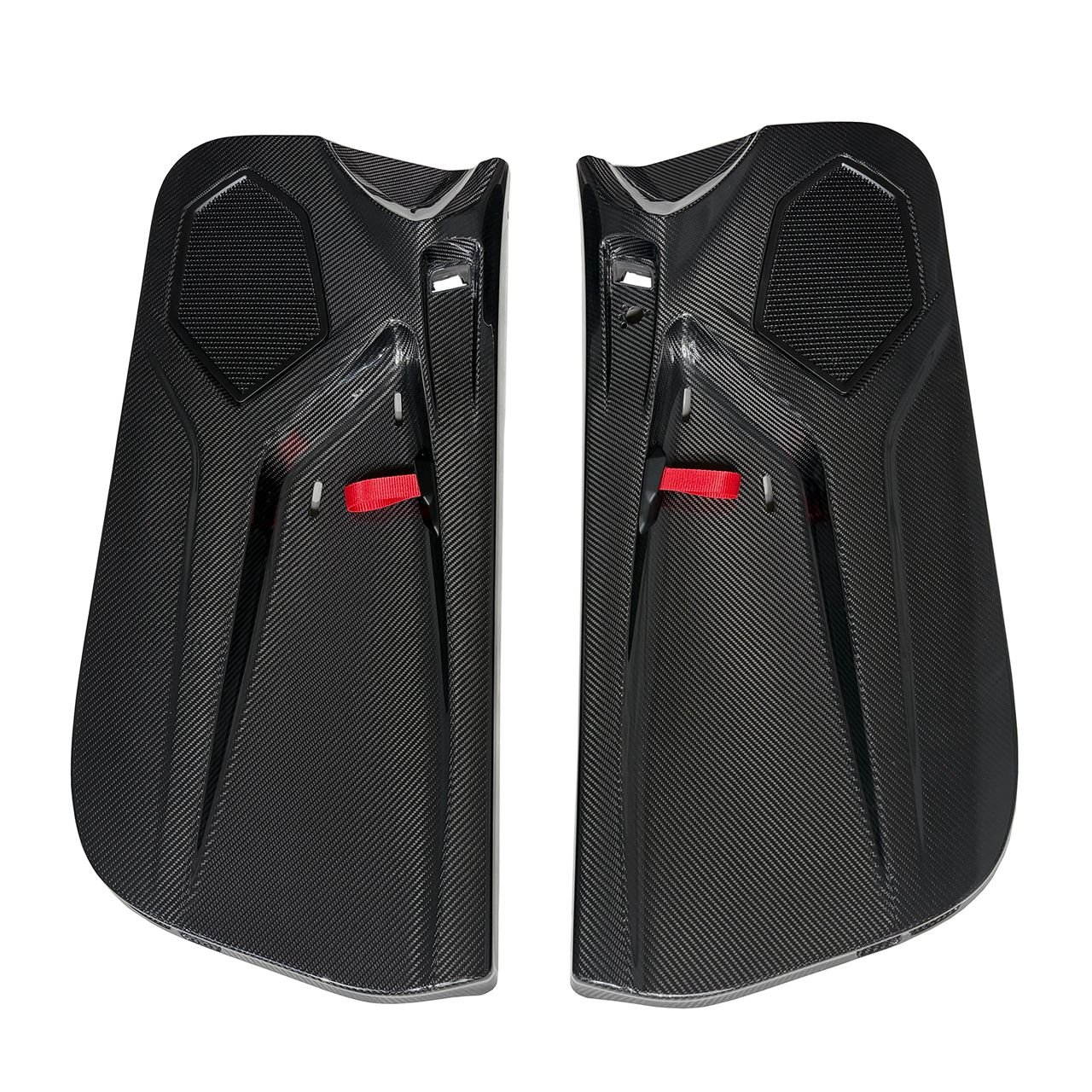 Dry Carbon Fiber Door Panel Cover - Lamborghini Huracan