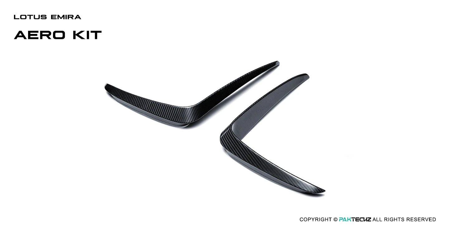 Lotus EMIRA Paktechz Design Carbon Fiber Rear Canards 2022+