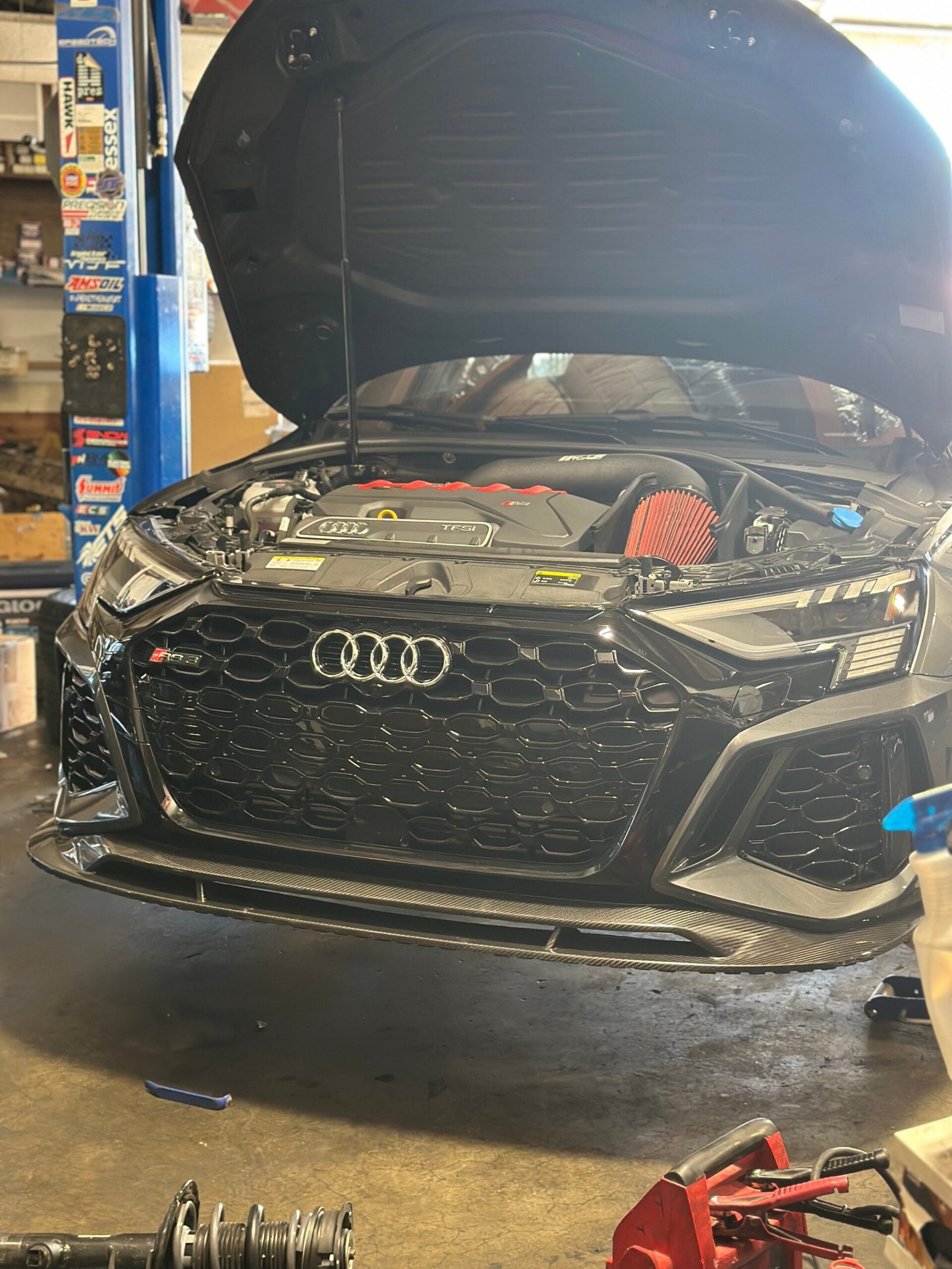 Carbon Fiber Front Lip for Audi RS3 Sedan / Sportsback 8Y - 图片 4