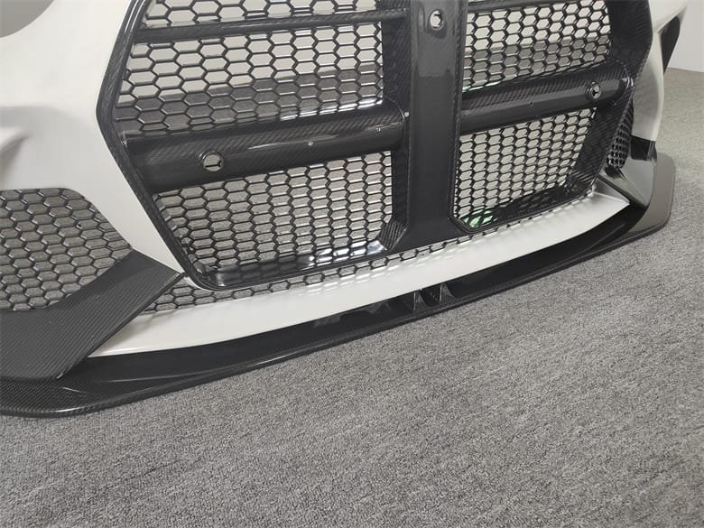 Carbon Fiber AD Style Front Bumper W/ Front Lip - BMW G80 M3/G82/G83 M4