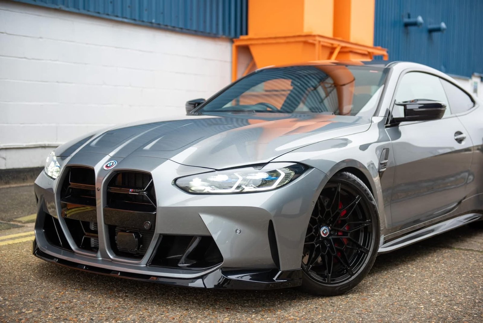 MP Style Gloss Black Front Lip - 2021-2024 BMW G80 M3 G82 G83 M4