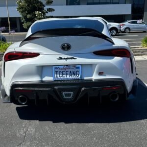Carbon Fiber Rear Diffuser V2 for Toyota A90 Supra