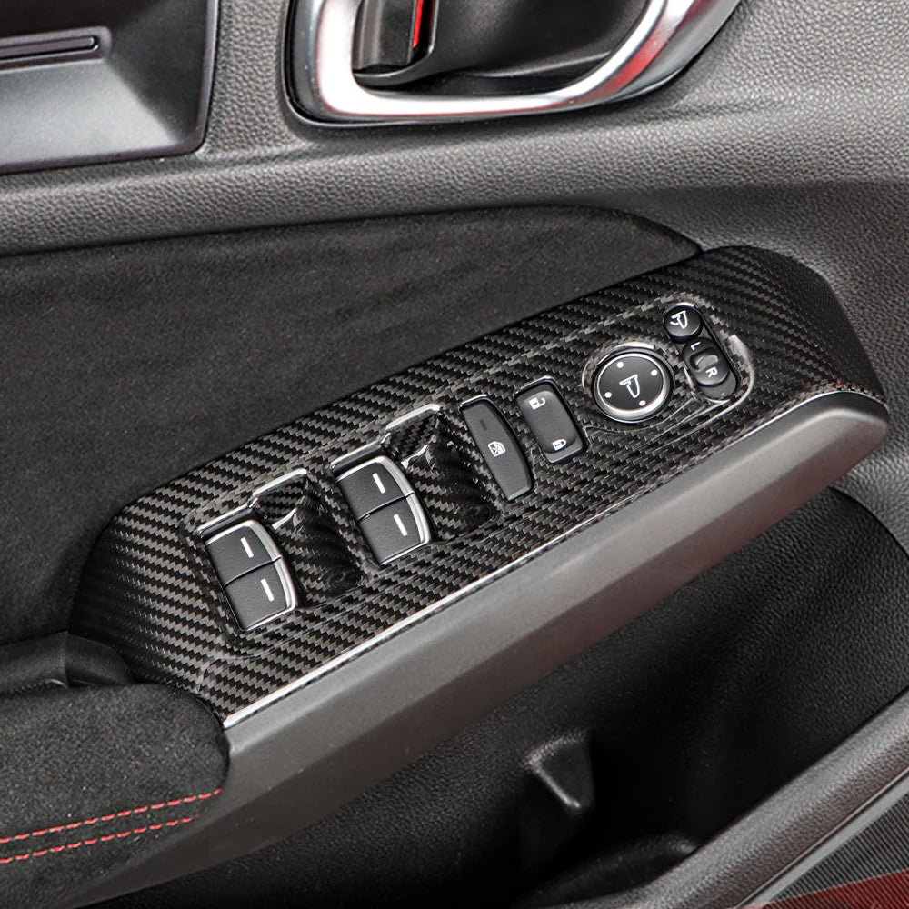 Carbon Door Switch Button Panel Kit 4PCS - Honda Civic Type R FL5 2023-25