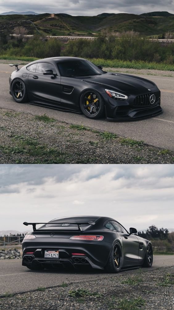 Carbon Fiber Side Skirt Extensions - Mercedes AMG GT/GTS