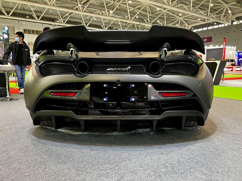 Carbon Fiber Rear Diffuser AP V2 - Mclaren 720 720S