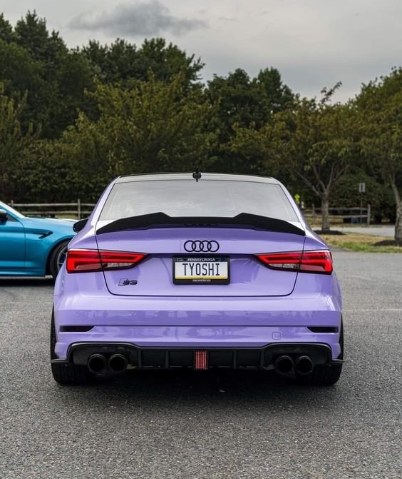 PSM Style High Kick Carbon Fiber Trunk Spoiler - Audi RS3 / S3 / A3 8V - product detail 10