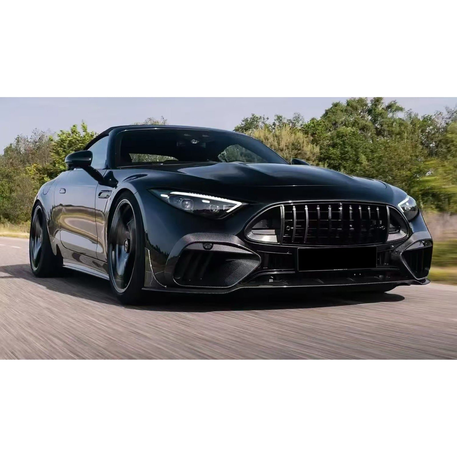 Dry Carbon Fiber BRB Aerodyanmic Body kit -Mercedes-Benz SL43 SL63 2022-26