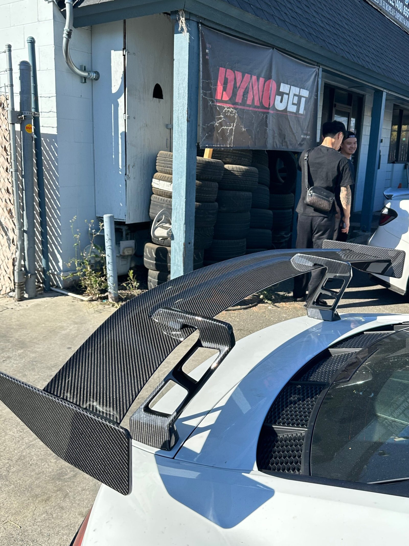 prepreg Carbon Fiber Performance Style V2 Rear High Rise Wing - Audi R8 V10 Gen 2 - 图片 3