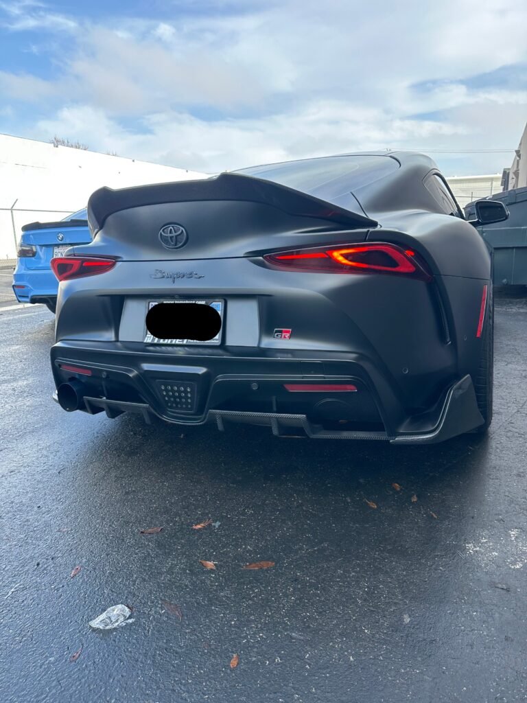 Carbon Fiber Diffuser Extension - TOYOTA SUPRA A90/A91
