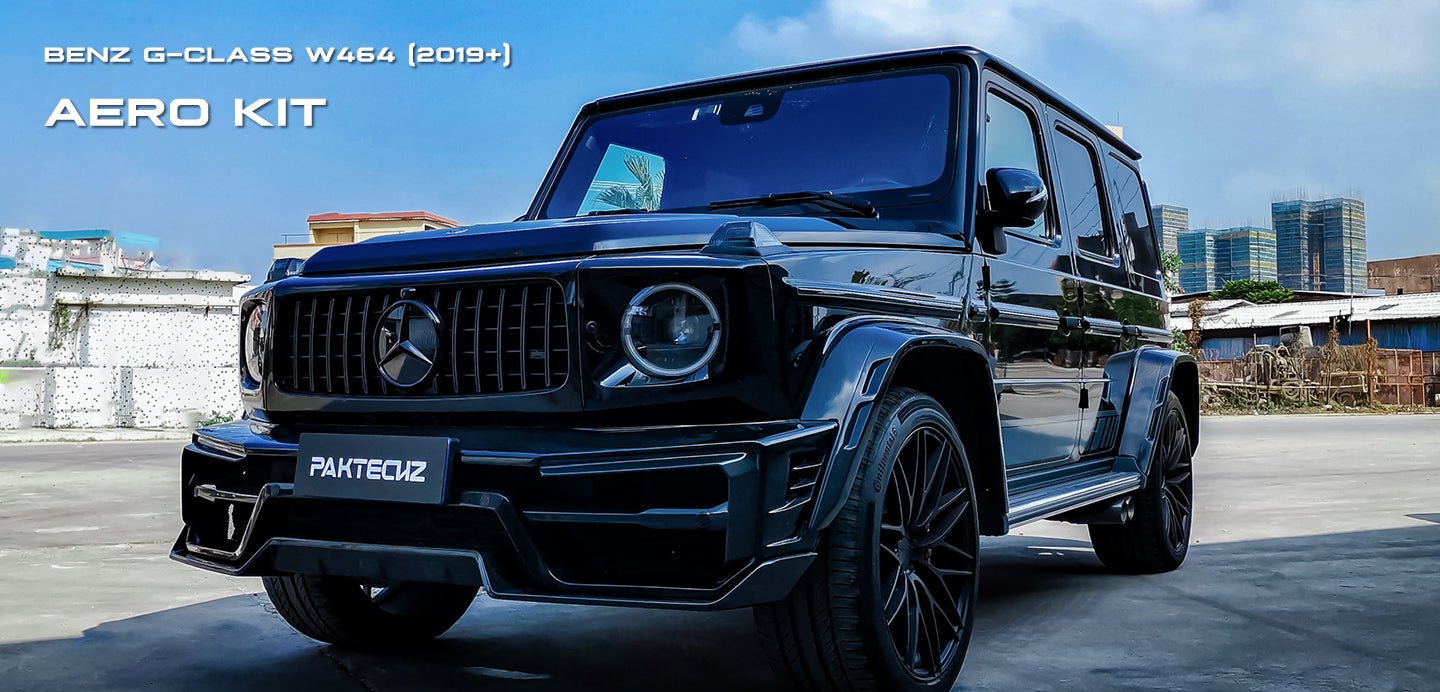 Paktechz Dry Carbon Fiber Front Bumper - Mercedes Benz G Class W464 G500 G550 G63