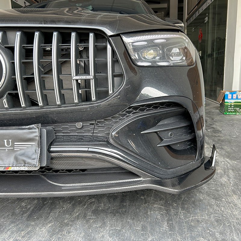 BRS Style Carbon Fiber Front Lip - 2024 Mercedes-Benz GLE53 GLE450 GLE63 s GLE