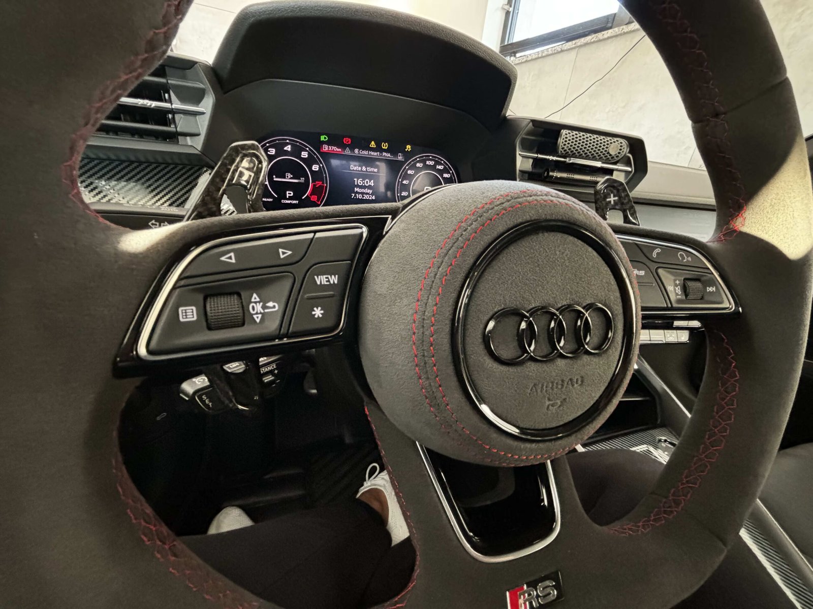 Carbon Fiber Paddle Shifters - lamborghini Urus / Audi A3 S3 RS3 A4 S4 A5 S5 A6 S6 A7 S7 A8 R8 Q3 Q5 Q7 TT TTS TTRS SQ5 B9 - 图片 2