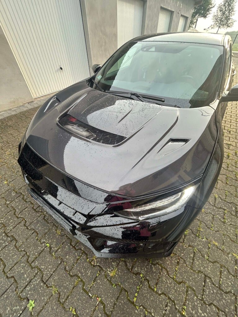 VS Style Carbon Fiber Engine Hood - FK8 Honda Civic SI Type R 10th Gen
