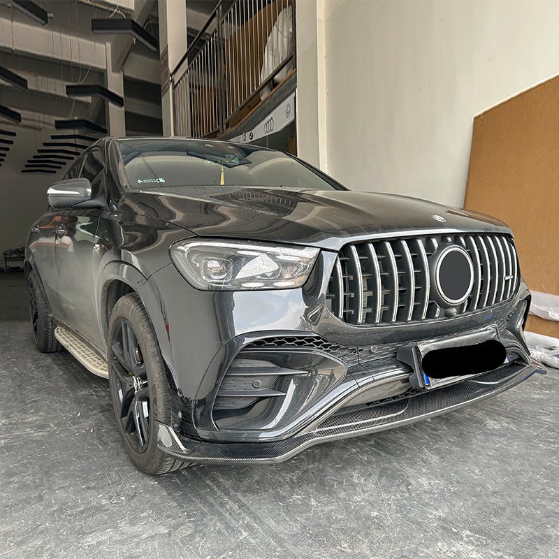 BRS Style Carbon Fiber Front Lip - 2024 Mercedes-Benz GLE53 GLE450 GLE63 s GLE
