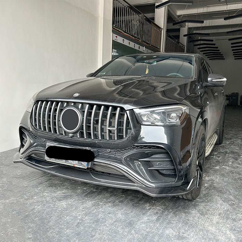 BRS Style Carbon Fiber Front Lip - 2024 Mercedes-Benz GLE53 GLE450 GLE63 s GLE