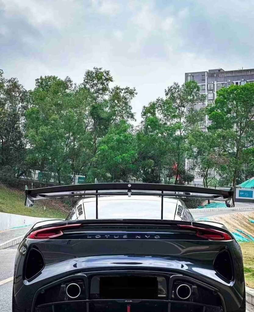 Carbon Fiber OC Design Trunk Wing - Lotus Emira