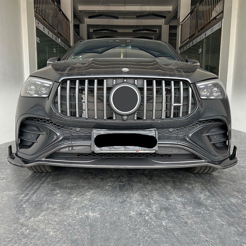 BRS Style Carbon Fiber Front Lip - 2024 Mercedes-Benz GLE53 GLE450 GLE63 s GLE