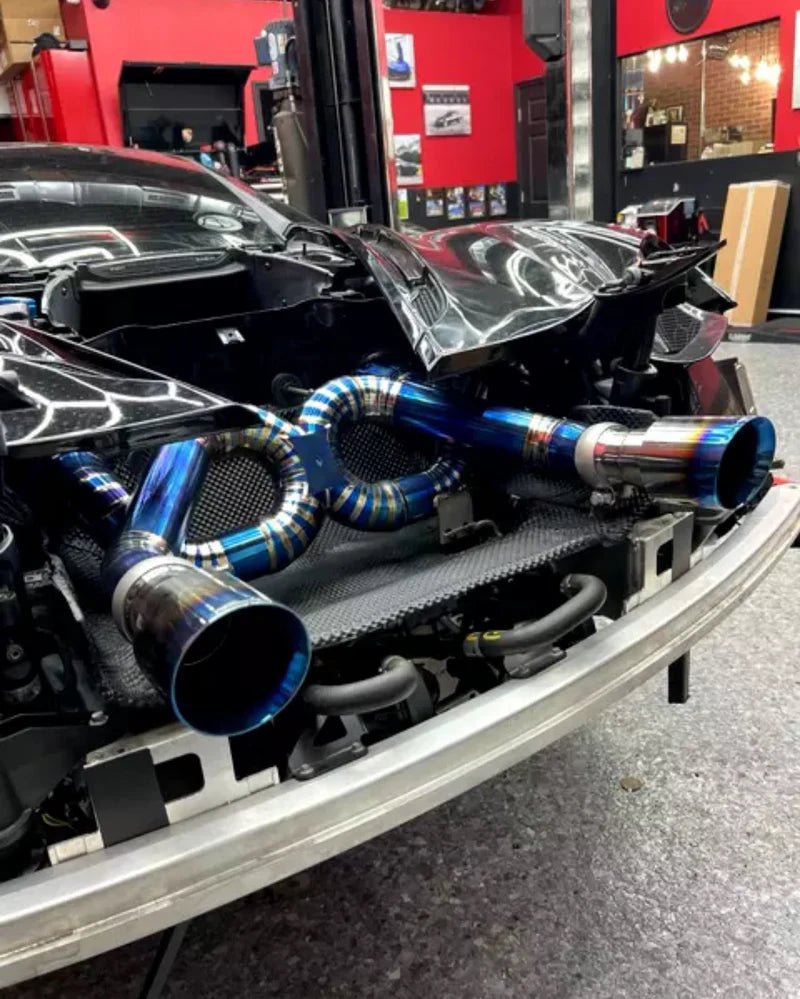 Titanium CatBack Exhaust System - McLaren 720s