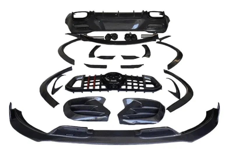 Brabus Style Carbon Fiber Aerodynamic Body Kit - Mercedes Benz C167 Coupe GLE63s/GLE53/GLE350/GLE450/GLE580 AMG
