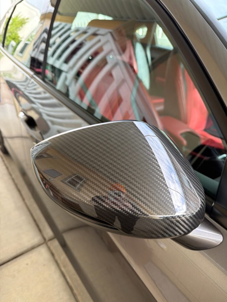 Carbon Fiber Side mirror Cap Cover - Acura Integra A-Spec Type S DE4 DE5 2022-2026