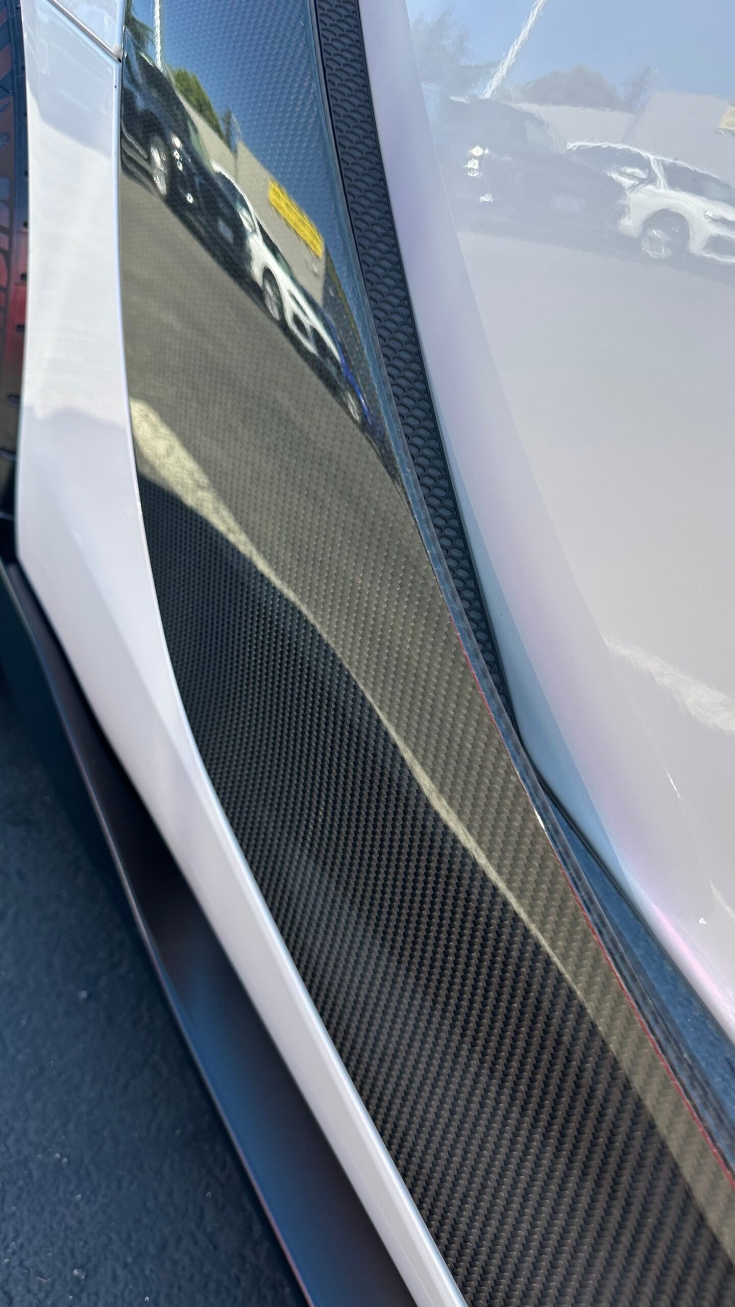 Carbon Fiber Door Fender Trims - Toyota A90 Supra