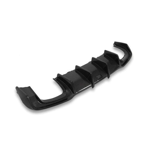KB Style Carbon Fiber Rear Diffuser - Audi A3 & S3 8V - product detail 2
