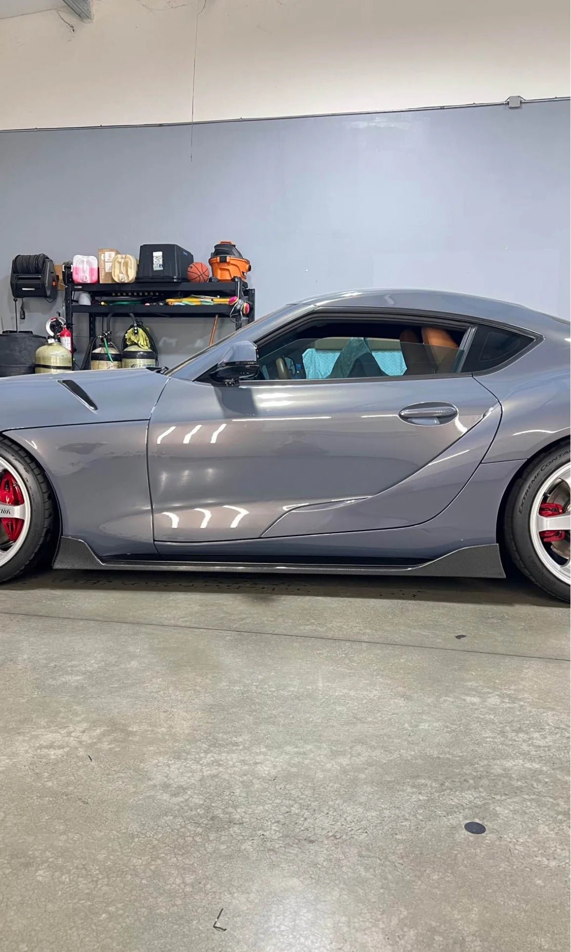 Carbon Fiber AG Side Skirts for Toyota A90 Supra