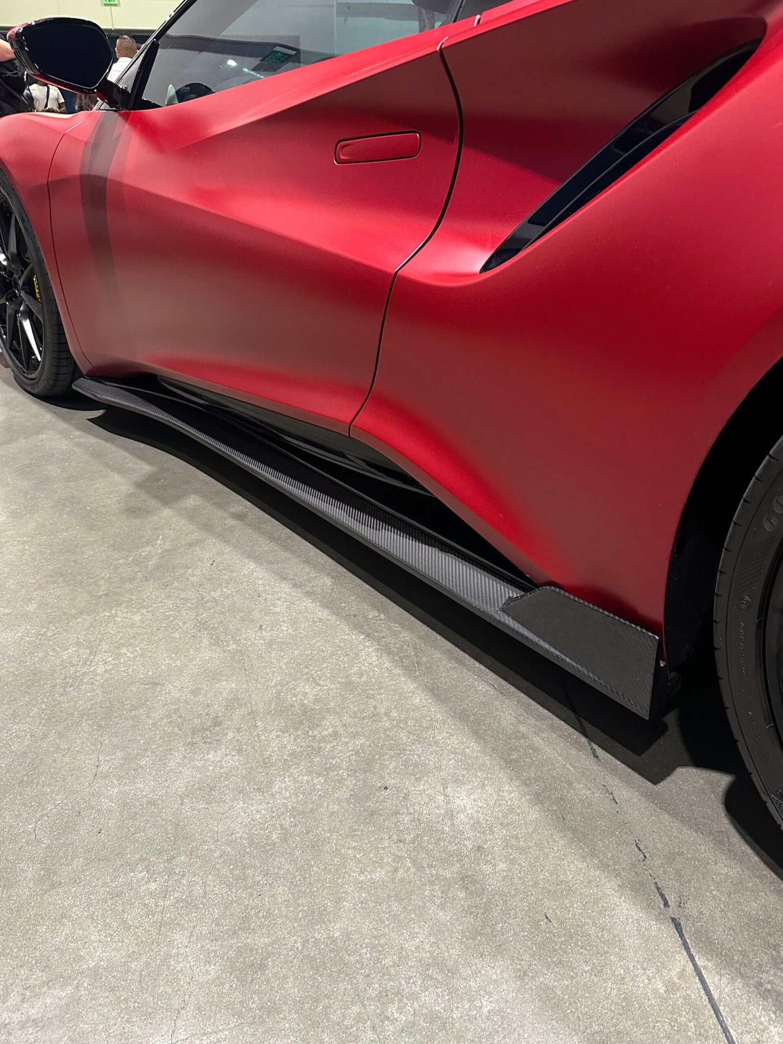 Dry Carbon Fiber Side Skirts - Lotus Emira