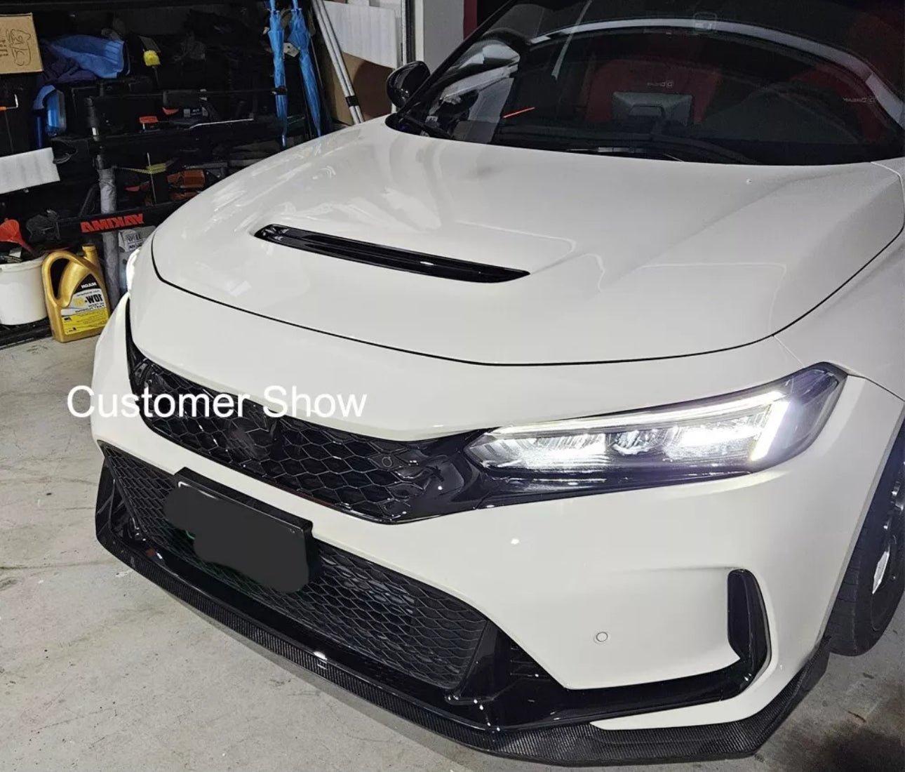 Honda Civic 11Th FL5 TYPE R 23+ Carbon Fiber Front Lip extension
