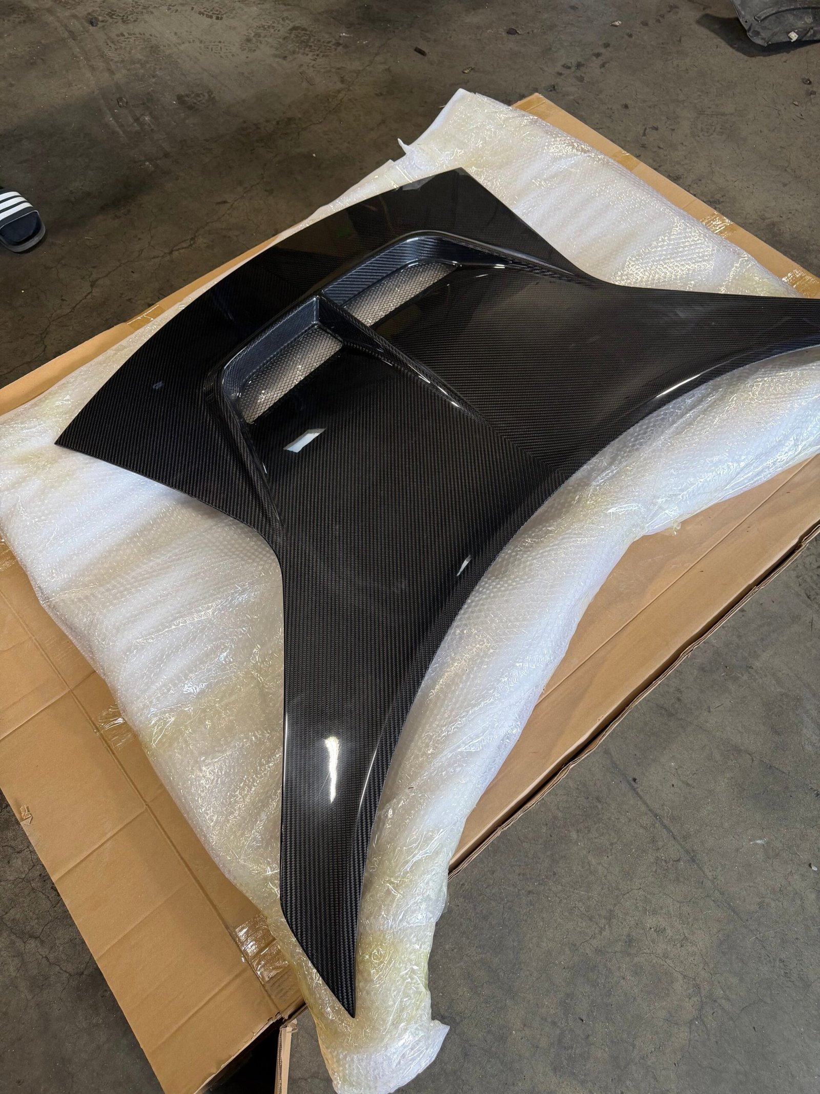 Carbon Fiber V Style Hood Bonnet - Lotus Emira