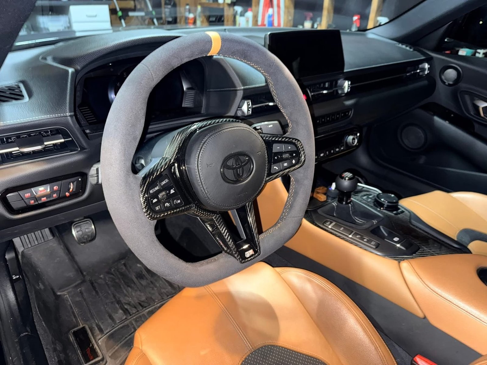 MK5 Toyota Supra A90 A91 - G8X Style Custom Steering Wheel Replacement Conversion Upgrade