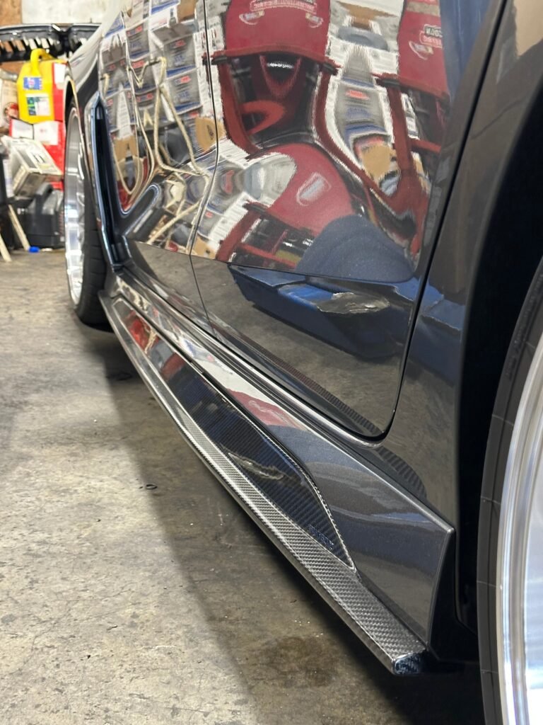 Dry Carbon Fiber Side Skirt - Audi RS3 8Y sedan