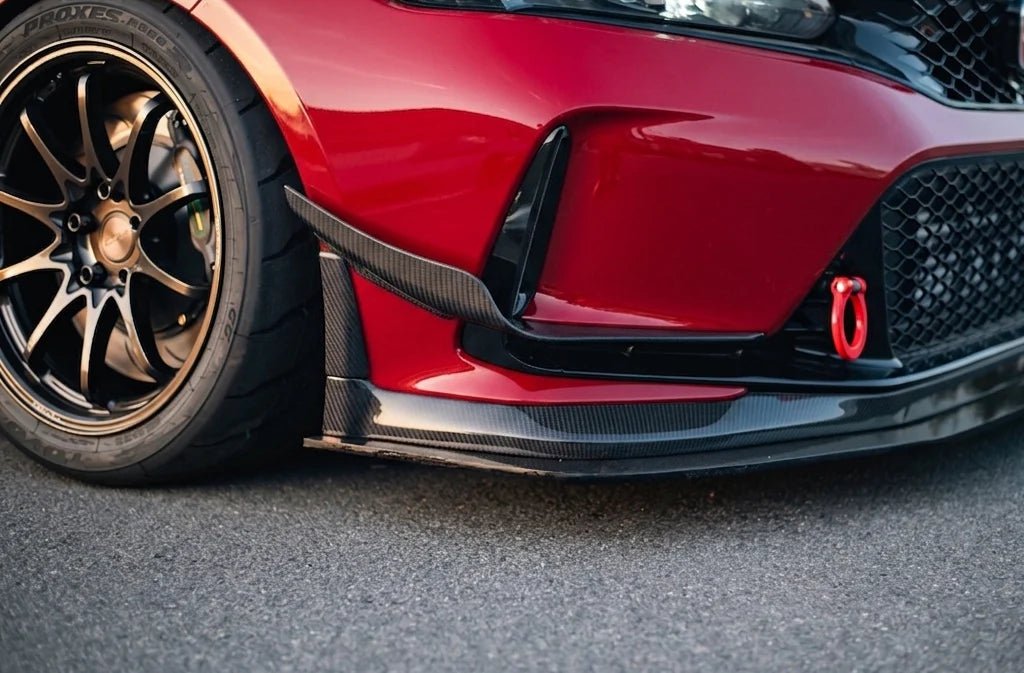 Carbon Front Canards for HONDA FL5 CIVIC TYPE-R