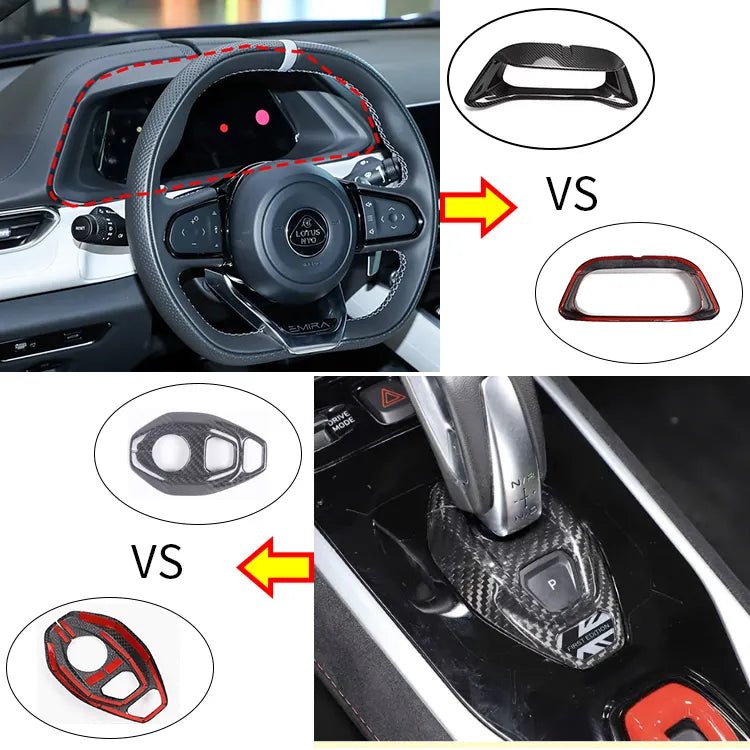 Carbon Fiber Interior Kit - Lotus Emira