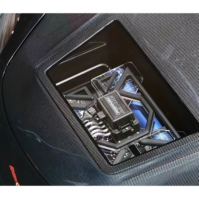 Carbon Fiber Hood W/ window - Tesla Model 3
